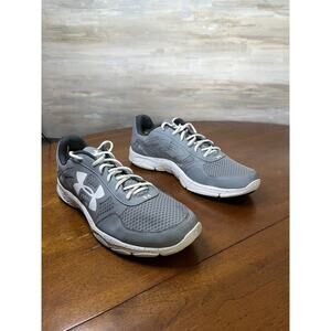 Mens Under Armour Micro G Engage BL H2 Gray 1285110-035 Size 8.5